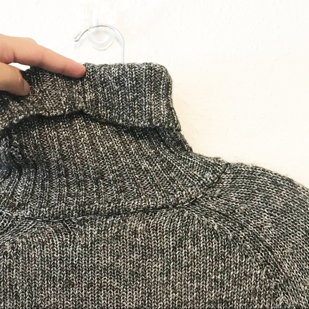 Gray Turtleneck Sweater - Picture 8 of 10
